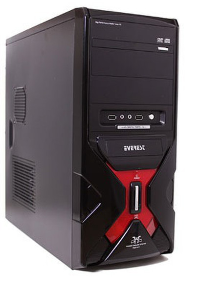 Everest 303R Desktop 200W Black computer case
