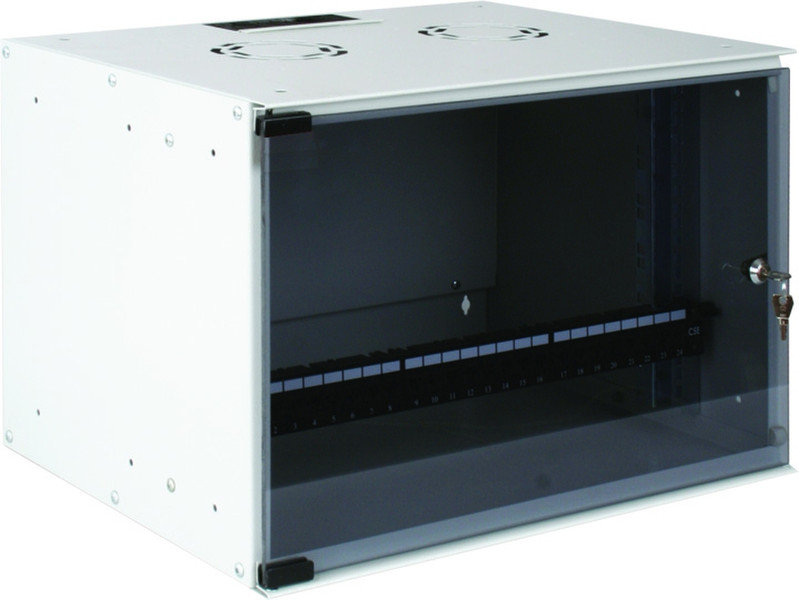 Estap SOHO9U40 Wall mounted Black,Grey rack