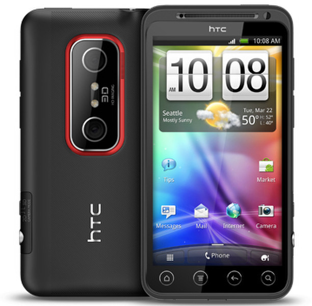 HTC EVO 3D 1GB Schwarz