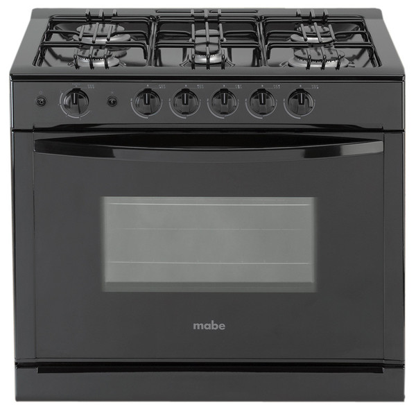 Mabe EMC8017 Встроенный Gas hob Черный кухонная плита