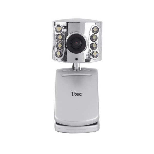 T.tec TTC W109N 1280 x 1024Pixel USB 2.0 Silber Webcam