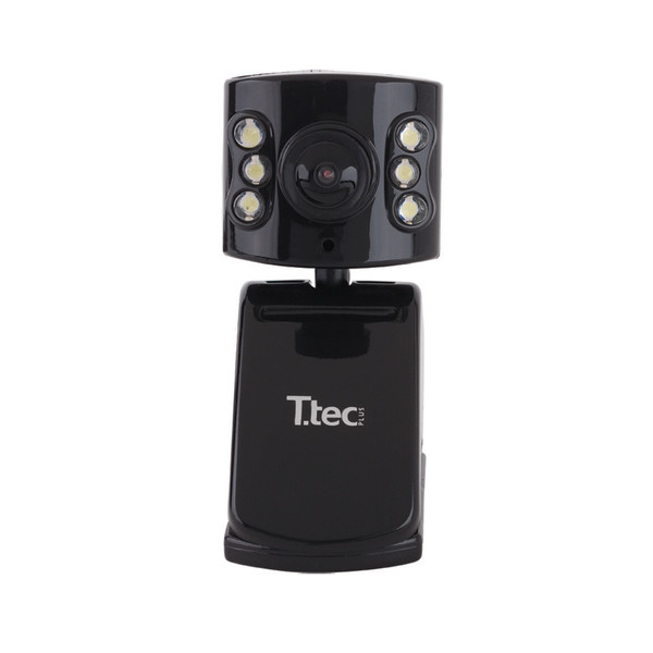 T.tec TTC W108N 1920 x 1080Pixel USB 2.0 Schwarz Webcam