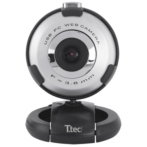 T.tec TTC W305 1280 x 1024Pixel USB 2.0 Schwarz, Silber Webcam