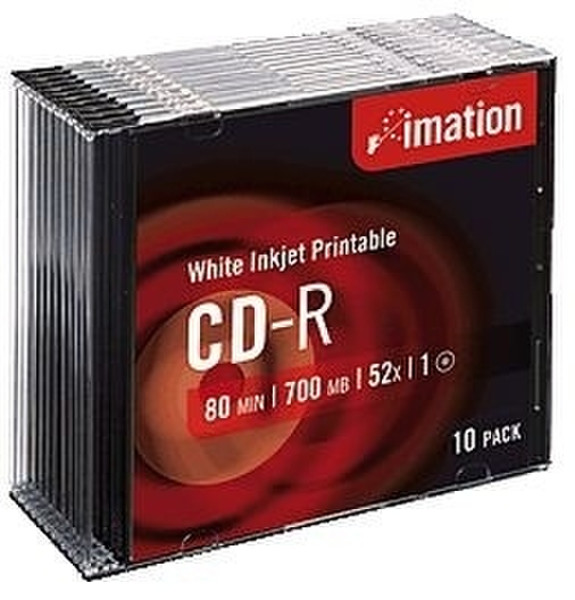 Imation CD-R 52x Printable (10) CD-R 700MB 10pc(s)