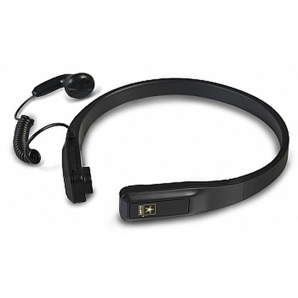 CTA Digital U.S. Army Bluetooth Throat Mic Headset for PlayStation 3/PC Binaural im Ohr Schwarz Headset