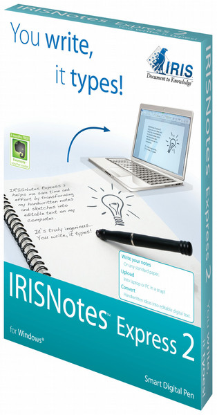 I.R.I.S. IRISNotes Express 2 Pen scanner A4 Black