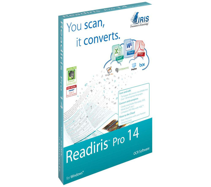 I.R.I.S. Readiris Pro 14, Win, >1000 Lic, ESD