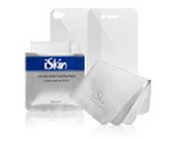 iSkin IP4FLM-AG iPhone 4/4S 2шт защитная пленка