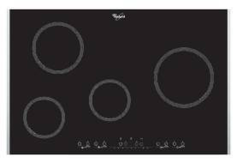 Whirlpool ACM 777/LX built-in Induction Black hob