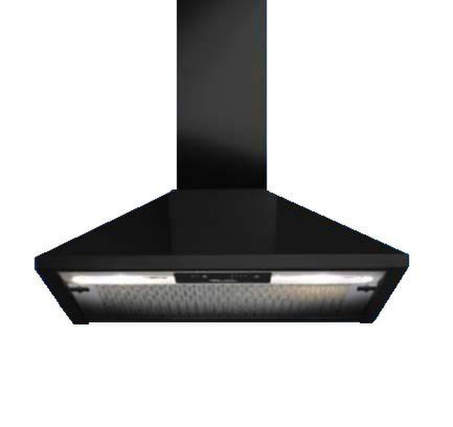 Whirlpool AKR 676 NB Wall-mounted 660m³/h Black cooker hood