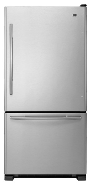 Maytag MBF1958XES freestanding Silver fridge-freezer