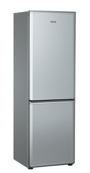 Ignis TGA3400/EG/IS Отдельностоящий 116л A+ Cеребряный холодильник с морозильной камерой