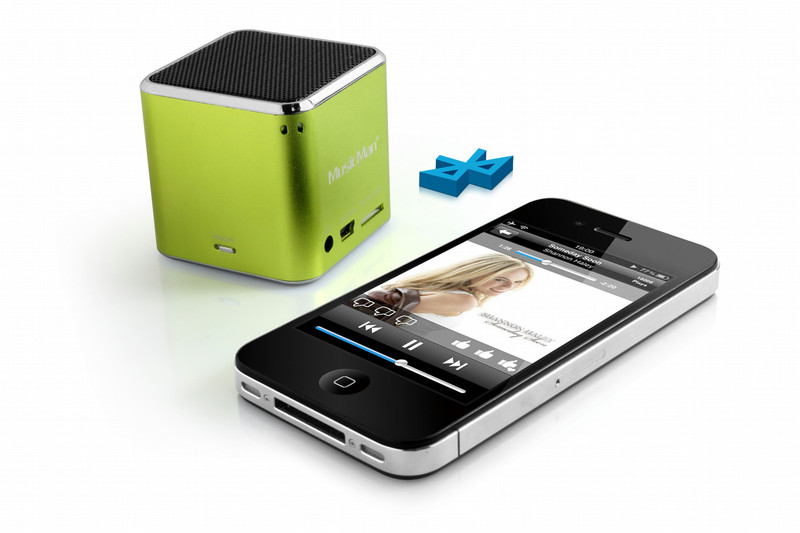 Technaxx Mini Musicman Wireless Soundstation BT-X2 Моно Стандартный Зеленый