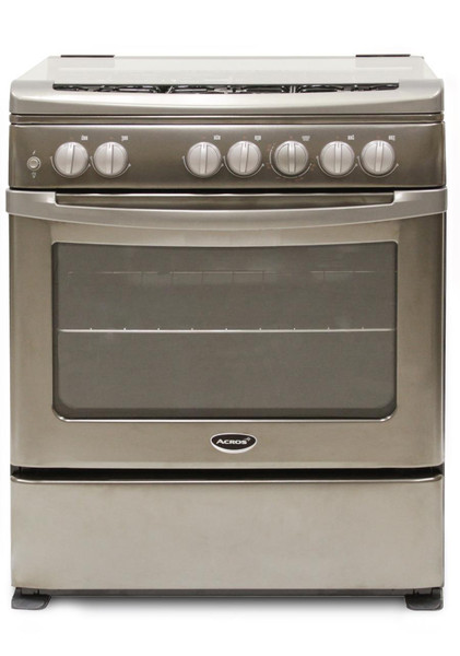 Acros AF4500M Отдельностоящий Gas hob Нержавеющая сталь кухонная плита