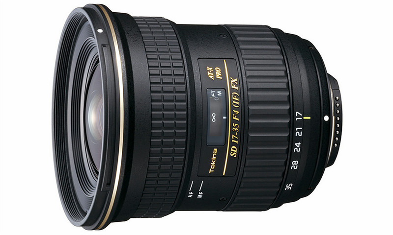 Tokina AT-X 17-35 F4 PRO FX SLR Wide zoom lens Черный