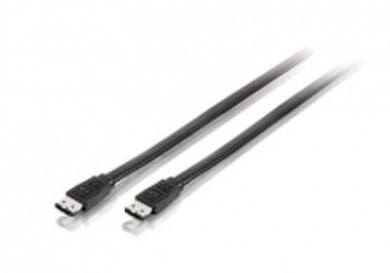 Equip eSATA cable 1m Schwarz SATA-Kabel