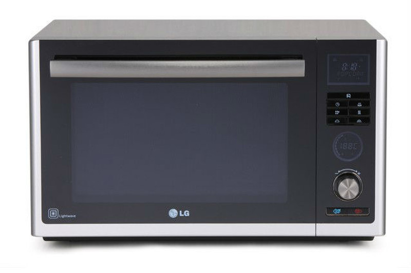 LG MJ3881BF 38л 900Вт Черный, Cеребряный микроволновая печь