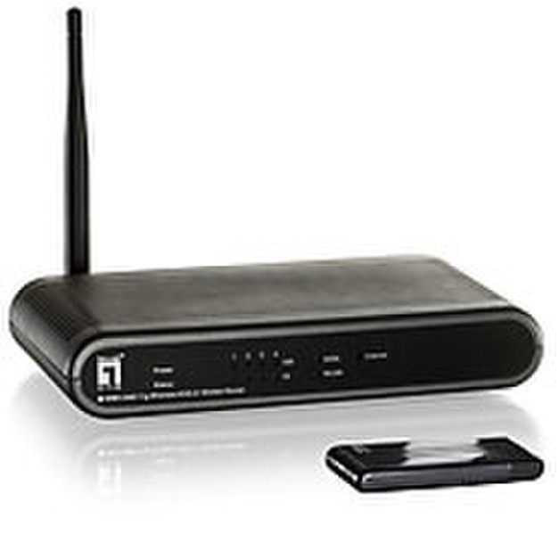 LevelOne WSK-2000B Schwarz WLAN-Router