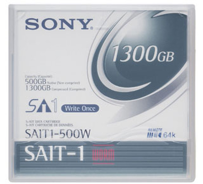 Sony SAIT1500W blank data tape