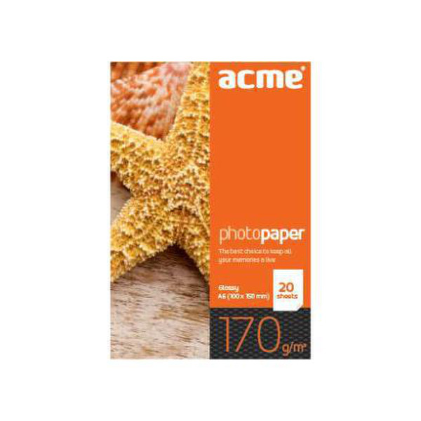 Acme United 170 g/m2, glossy Glanz Fotopapier