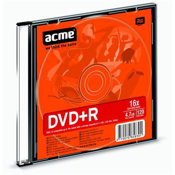 Acme United DVD+R 4.7ГБ DVD+R 1шт