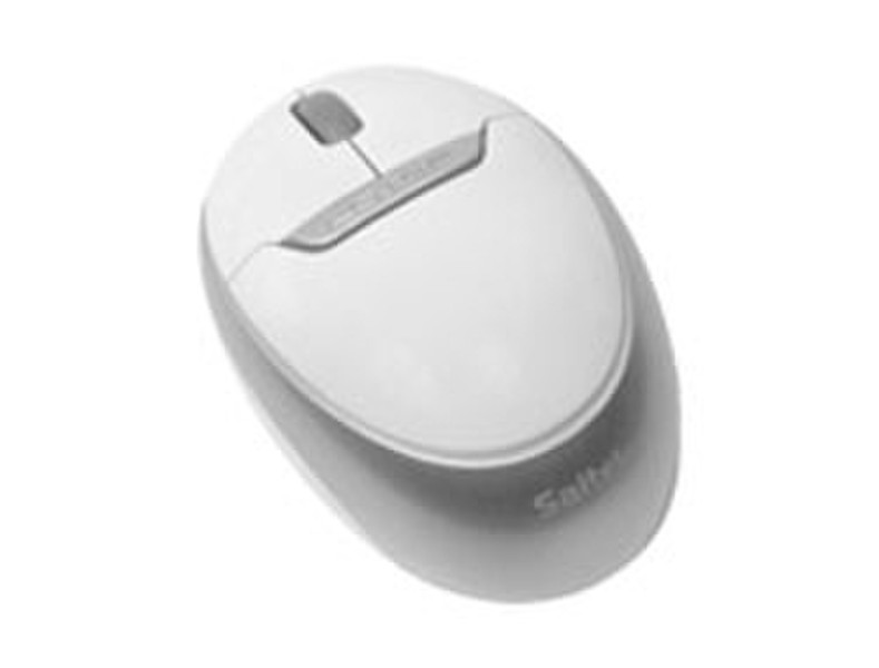 Saitek Notebook Travel Mouse, white USB Лазерный Белый компьютерная мышь