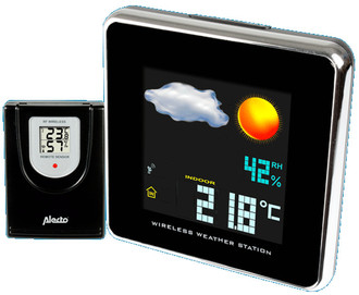 Alecto WS-1800 Black,Silver weather station