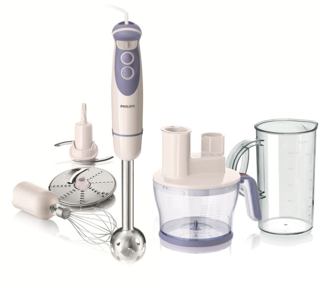 Philips Viva Collection HR1619/00 Immersion blender 1.5L 650W Violet,White blender