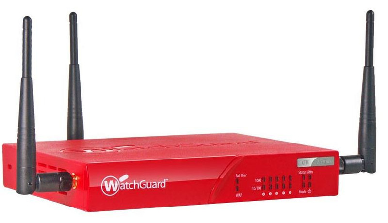 WatchGuard XTM 26-W 540Мбит/с аппаратный брандмауэр