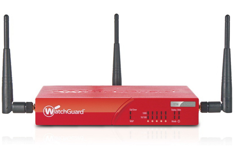 WatchGuard XTM 33-W & 1-Y LiveSecurity 850Mbit/s hardware firewall