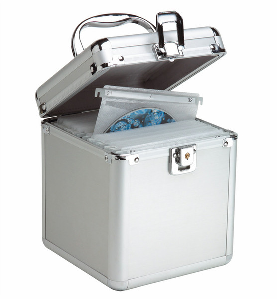 Emtec CD Travel case 80Disks Silber