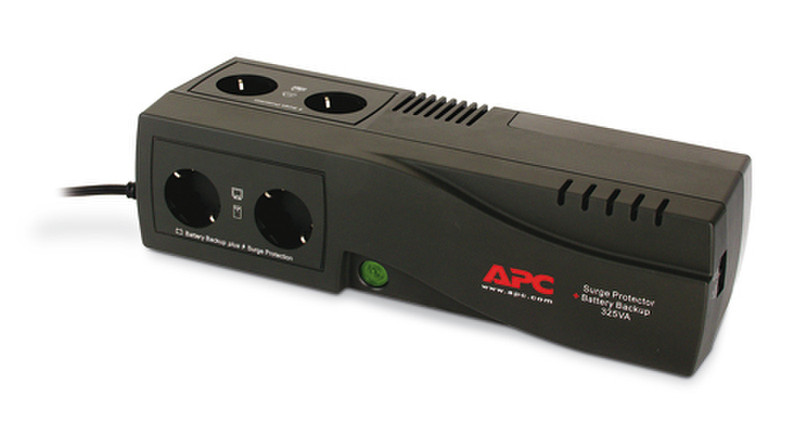 APC Back-UPS Standby (Offline) 325VA Compact Black uninterruptible power supply (UPS)