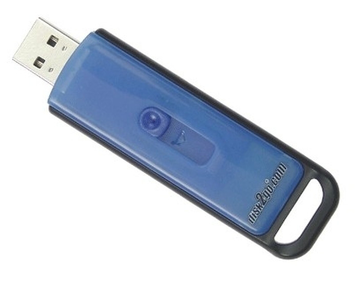 disk2go USB-Stick PURE II 4GB SecureLock Lost&Found 24/12MBs 4ГБ USB флеш накопитель