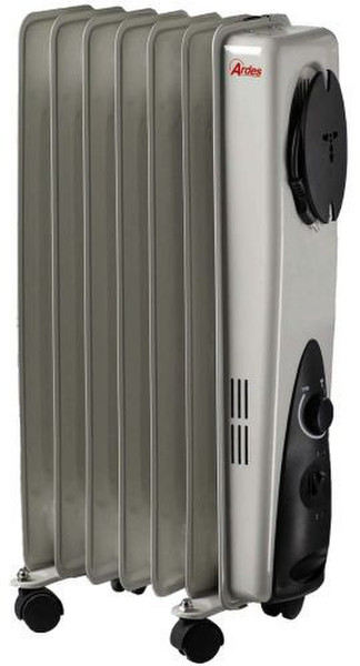Ardes 471 Пол 1500Вт Серый Радиатор электрический обогреватель