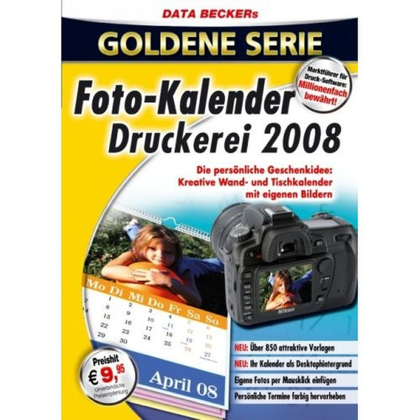 Data Becker Foto-Kalender Druckerei 2008