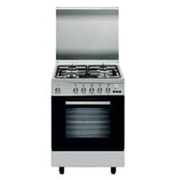 Glem Alpha A66RIF2 Freistehend Gas hob A Edelstahl