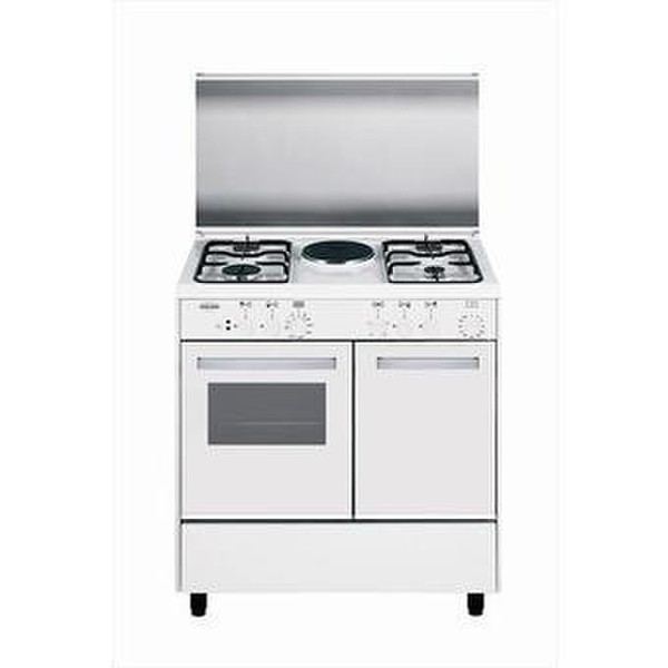 Glem Alpha AR85KXF2 Freistehend Combi hob A Weiß