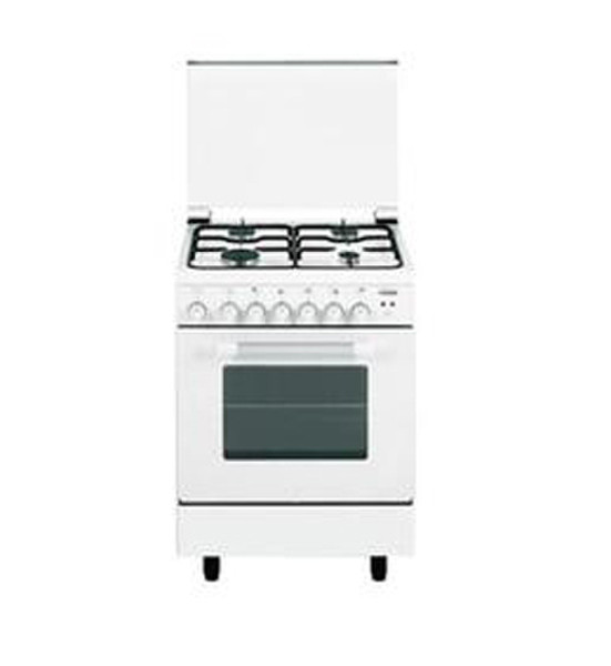 Glem Alpha A65BXF Отдельностоящий Gas hob Белый