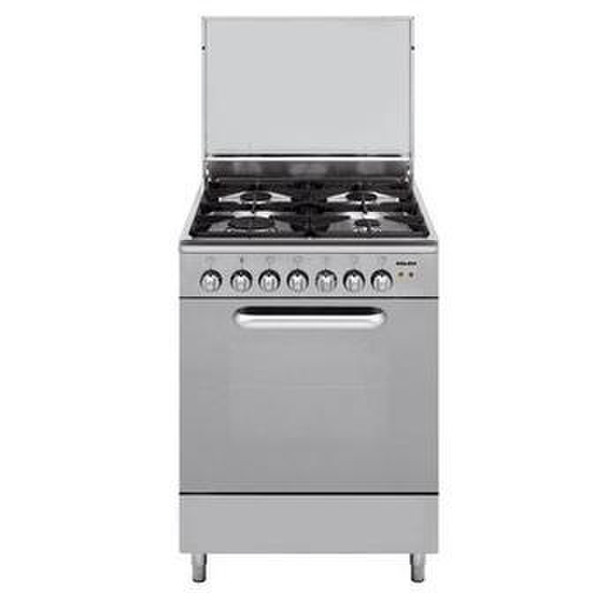 Glem Matrix M66RIF Freestanding Gas hob A Stainless steel