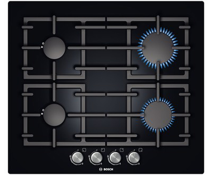 Bosch PPP616C91N built-in Gas Black hob