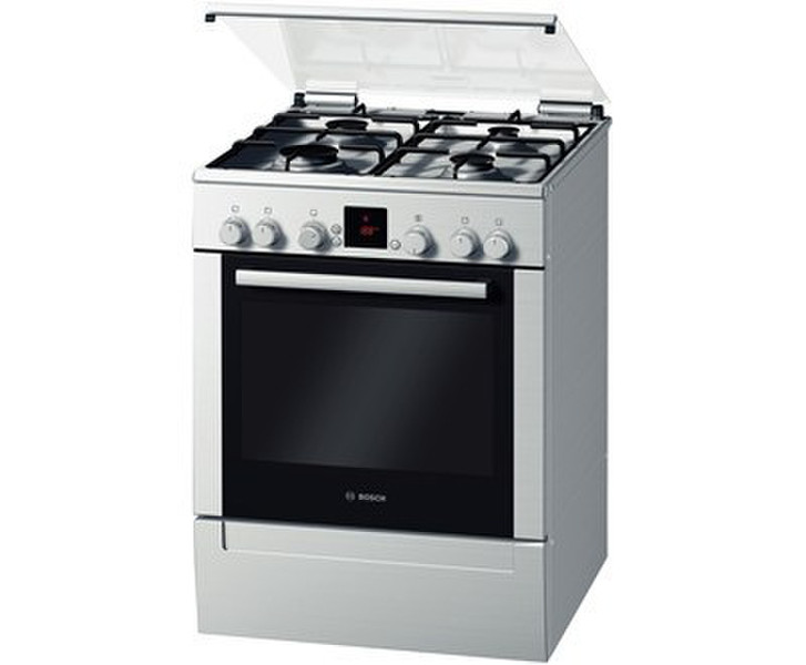 Bosch HGV445150N Отдельностоящий Gas hob A Нержавеющая сталь кухонная плита