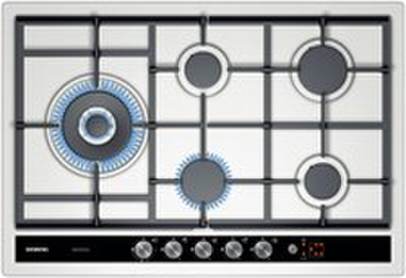 Siemens EC845SF90N built-in Gas Stainless steel hob