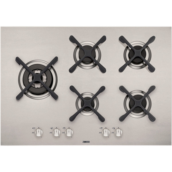 Zanussi ZGF780CTX Tabletop Gas Stainless steel hob