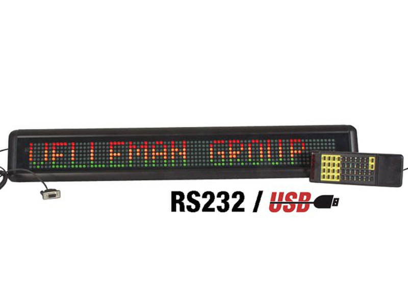 Velleman MML16CN 610 x 55mm Outdoor LED message sign