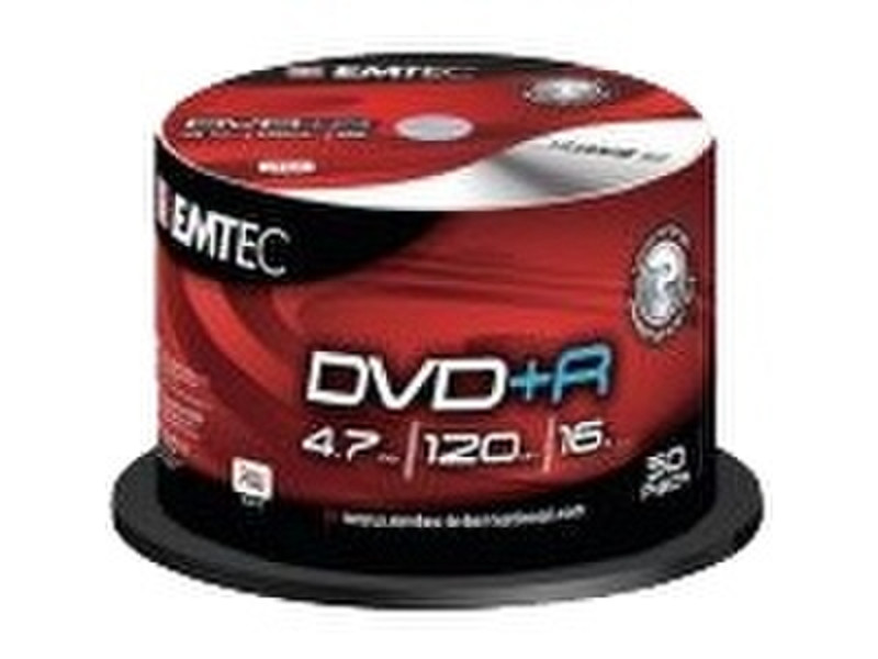 Emtec DVD+R 4.7GB 16x (50) 4.7GB DVD+R 50Stück(e)