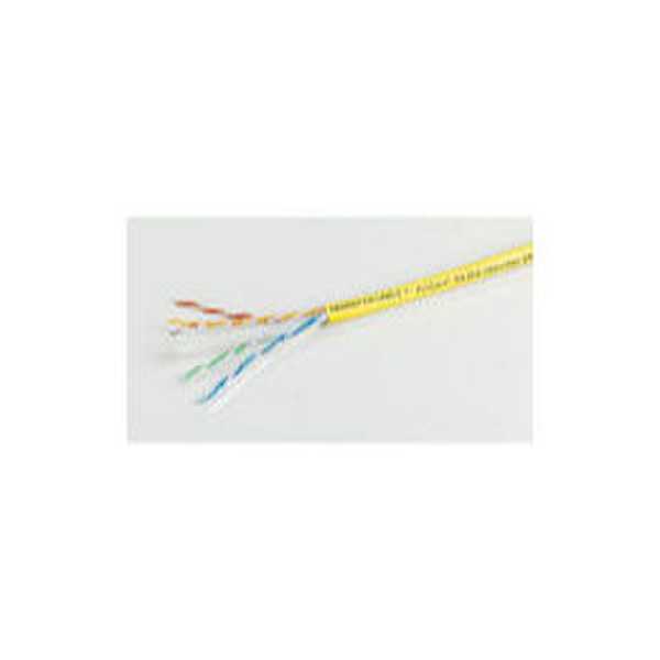 Monster Cable 101430-00 304.8m Cat6 Yellow networking cable