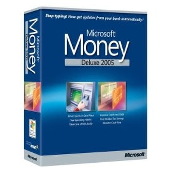 Microsoft Money Deluxe 2005, Win32, Disk Kit (EN)