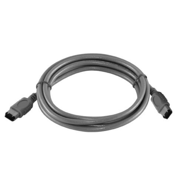 CyberPower CP-FW66-6SV 1.8m 6-p 6-p Grey firewire cable