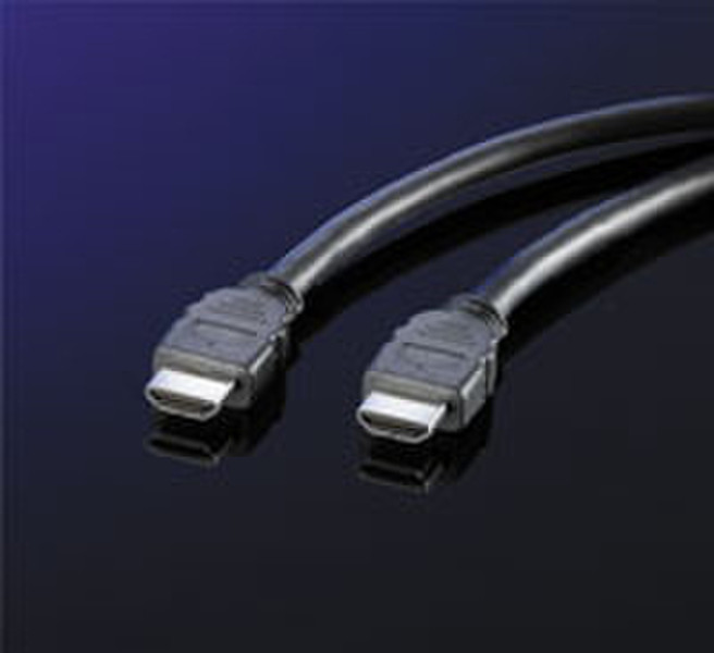 ROLINE HDMI Cable, HDMI M - HDMI M, 10 m 10m HDMI HDMI Schwarz HDMI-Kabel