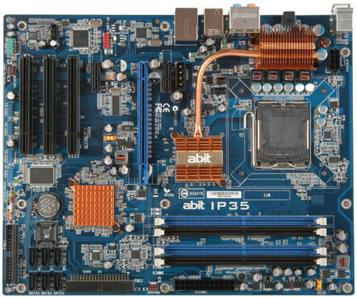 abit IP35 Socket T (LGA 775) ATX motherboard